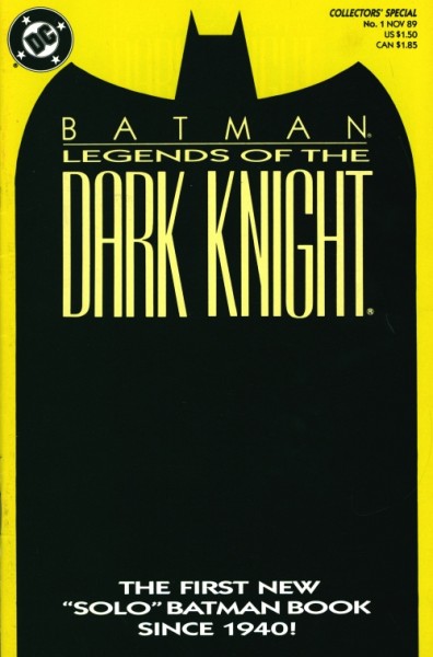 Batman Legends of the Dark Knight (Yellow Variant) 1