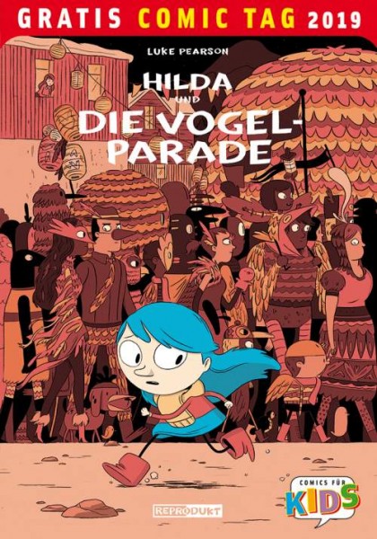Gratis-Comic-Tag 2019: Hilda Hilda und die Vogelparade