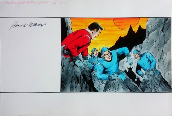 Originalzeichnung (1450) Hansrudi Wäscher - Nick