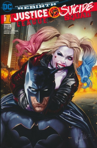 Justice League vs Suicide Squad (Panini, Gb.) Variant Cover (Witter) Nr. 1 Variant