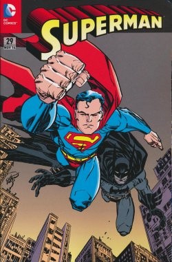 Superman (2012) 29 (75 Jahre Batman), Comicaction-Variant