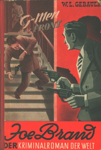 Joe Brand Leihbuch G-Men an die Front (Reihenbuch)