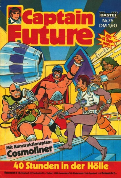 Captain Future (Bastei, Gb.) Nr. 1-80