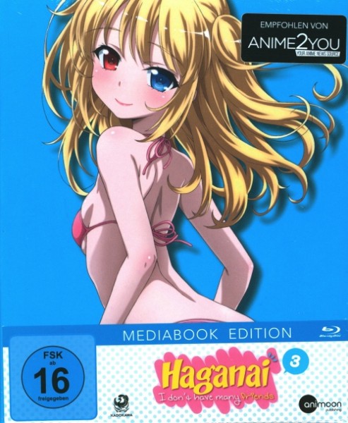 Haganai Vol. 3 Mediabook Edition Blu-ray