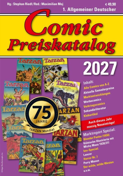 Comic Preiskatalog 2027 HC (10/26)
