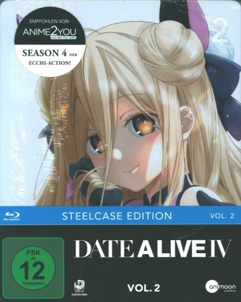 Date A Live IV Vol. 2 (Steelcase Edition) Blu-ray