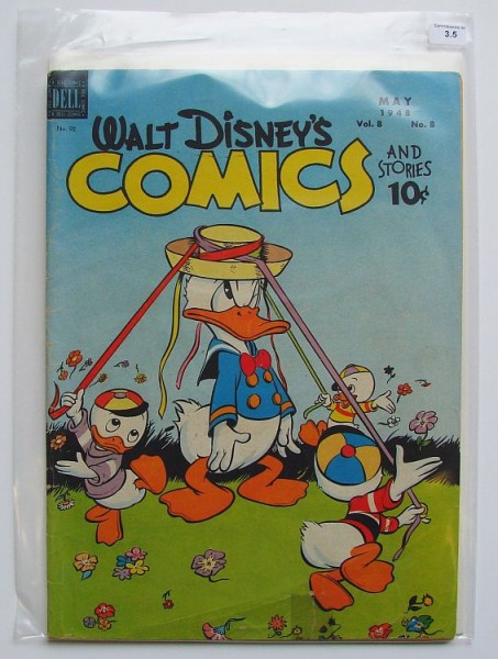 Walt Disney`s Comics and Stories Nr.092 Graded 3.5