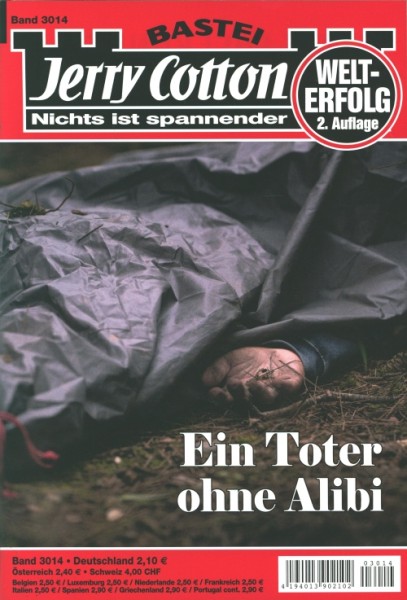 Jerry Cotton 2. Auflage 3014