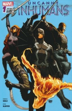 Uncanny Inhumans (Panini, Br.) Nr. 1-4 kpl. (Z1-)