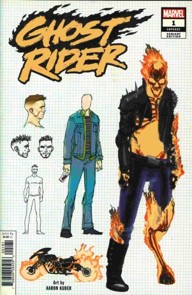 Ghost Rider (2019) 1:10 Variant Cover 1