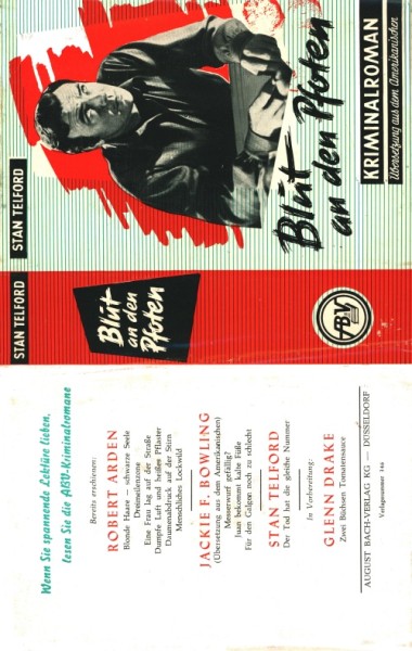 Telford, Stan Leihbuch SU Blut an den Pfoten (Bach) nur Schutzumschlag