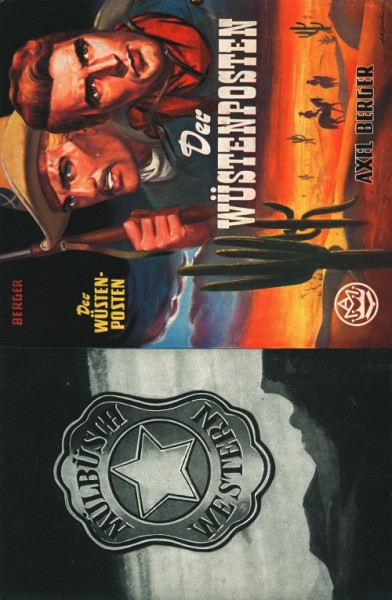 Berger, Axel Leihbuch SU Wüstenposten (Mülbüsch) nur Schutzumschlag