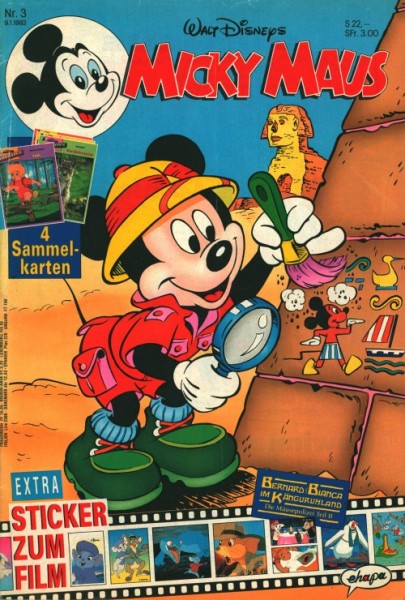 Micky Maus (Ehapa, Gb.) Jahrgang 1992 Nr. 1-53