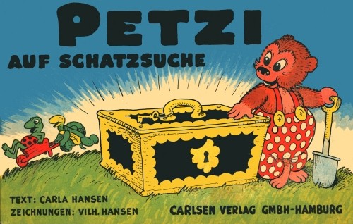 Petzi auf Schatzsuche (1954) (GbQ.) Nr. 4