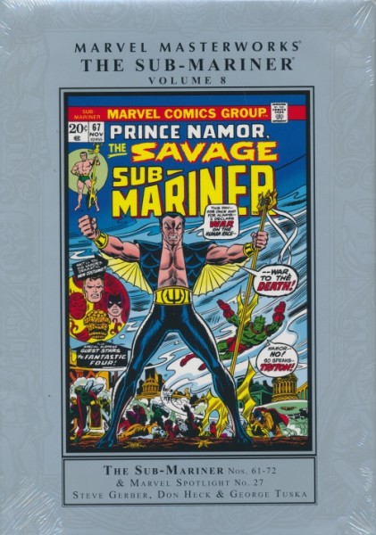 Marvel Masterworks (2003) Sub-Mariner HC Vol.8