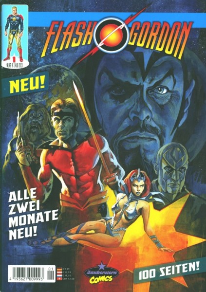 Flash Gordon Comic Magazin (Zauberstern, GbÜ) Nr. 1-8 zus. (Z1-2)
