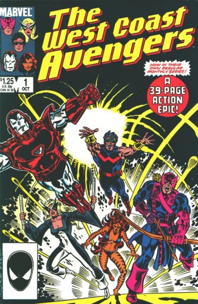 West Coast Avengers (1985) 1,21,45,46
