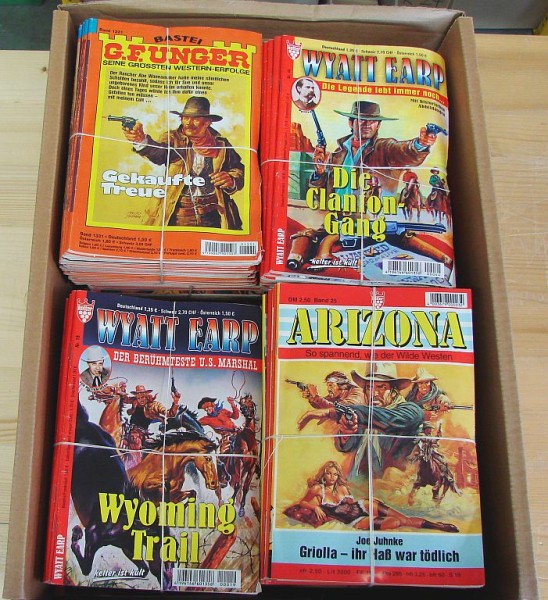 Paket 5028 Ca. 200 diverse Western Romane Lesestoff (Z2-3)
