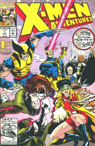 X-Men Adventures (1992) 1-15 kpl. (Z1)