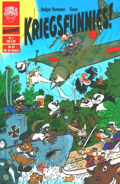 Kriegsfunnies! (Gringo, Gb.) Nr. 1