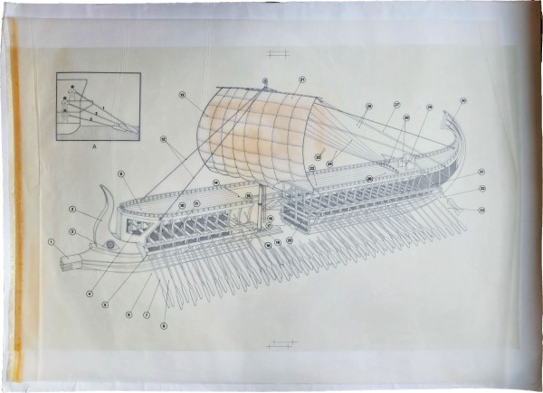 Originalzeichnung (1707) Seewölfe ÜÜF