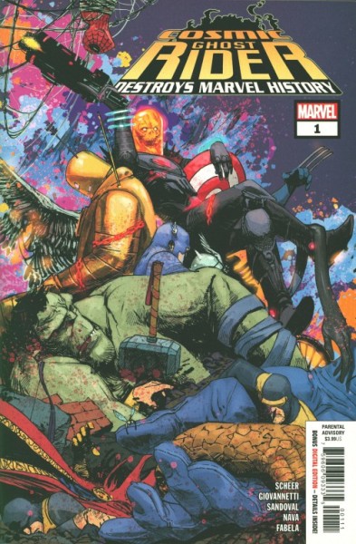 Cosmic Ghost Rider Destroys Marvel History (2019) 1-6
