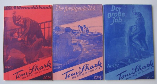 Tom Shark (Reprints, Vorkrieg) Nr. 1-553 kpl. (Z0-2)