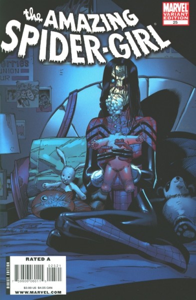 Amazing Spider-Girl (2006) Zombie Variant Cover 25