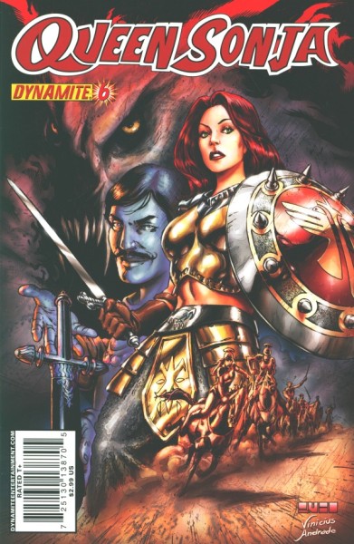 Queen Sonja (2009) Mel Rubi Cover 6