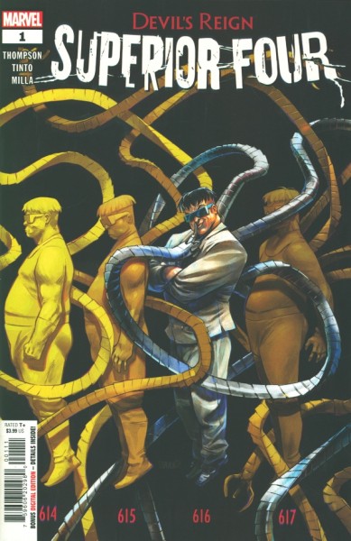 Devil's Reign: Superior Four (2022) 1-3 kpl. (Z1)