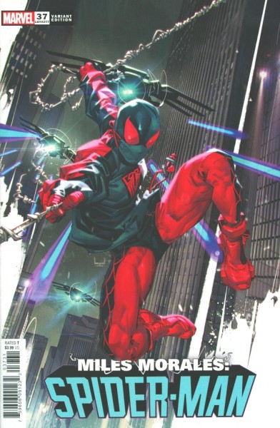 Miles Morales: Spider-Man (2019) Kael Ngu Variant Cover 37