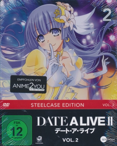Date A Live II Vol. 2 (Steelcase Edition) DVD