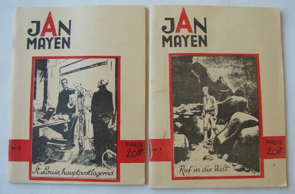 Jan Mayen (Romanheftreprints, Vorkrieg) Nr. 1-120 kpl. (Z1)