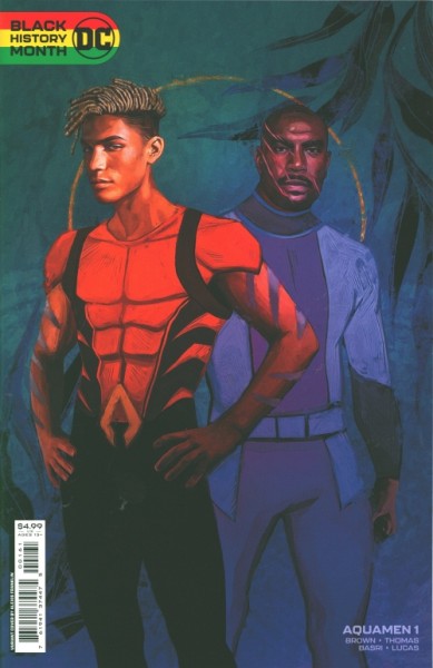 Aquamen (2022) Black History Month Variant Cover 1