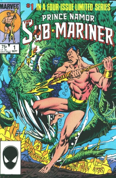 Prince Namor, the Sub-Mariner (1984) 1-4 kpl. (Z1)