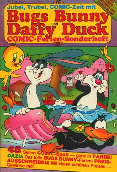 Bugs Bunny & Daffy Duck Comic-Ferien-Sonderheft (Condor, Gb) Nr. 1-2
