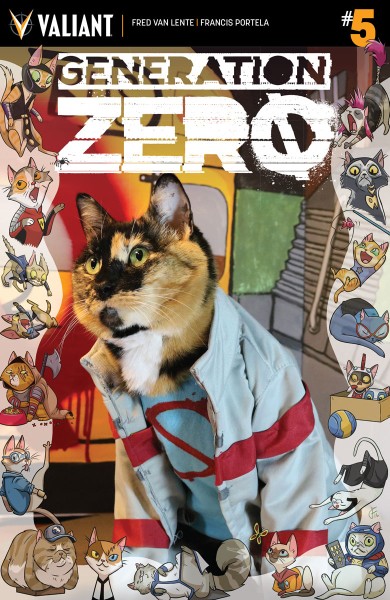 Generation Zero (2016) Cat Cosplay Variant Cover 5