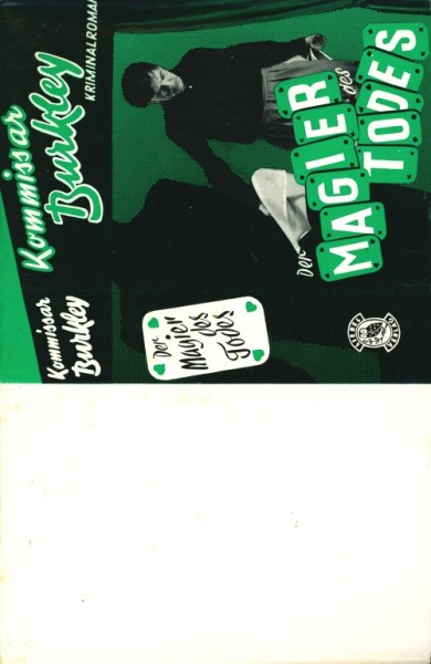 Kommissar Burkley Leihbuch SU Magier des Todes (Liebel) nur Schutzumschlag