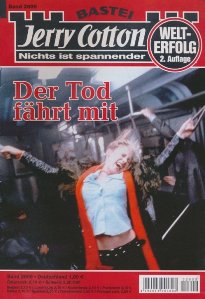 Jerry Cotton 2. Auflage 2809