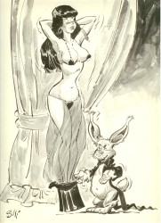 Originalzeichnung Erotische Pin-ups (Bild 006)