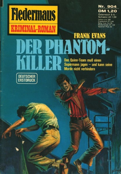 Thriller/Fledermaus (Pabel) Nr. 901-904