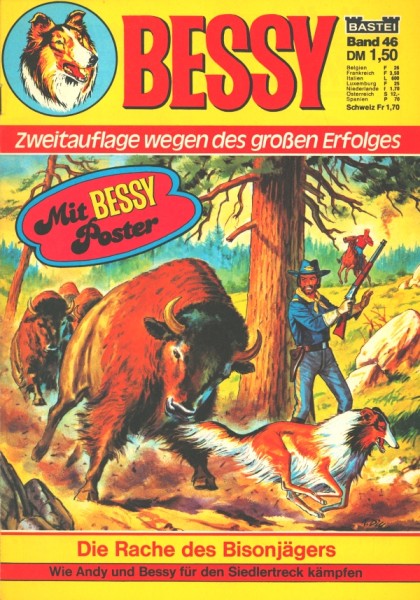 Bessy (Bastei, Gb.) 2. Auflage Nr. 46-110