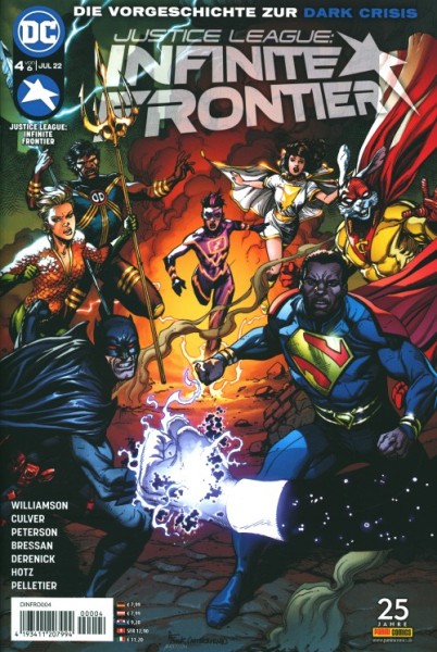 Justice League: Infinite Frontier (Panini, Gb.) Nr. 4-5
