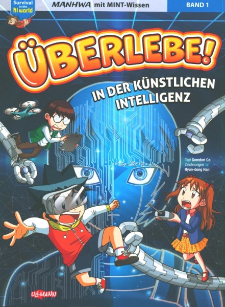 Manhwa mit MINT-Wissen - Überlebe! In der Künstlichen Intelligenz 1 (von 2)