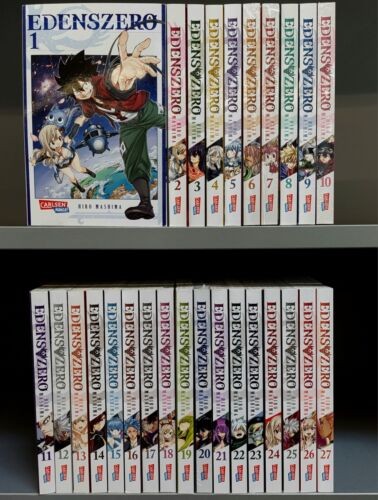 Edens Zero (Carlsen, Tb.) Nr. 1-27 zus. (neu)