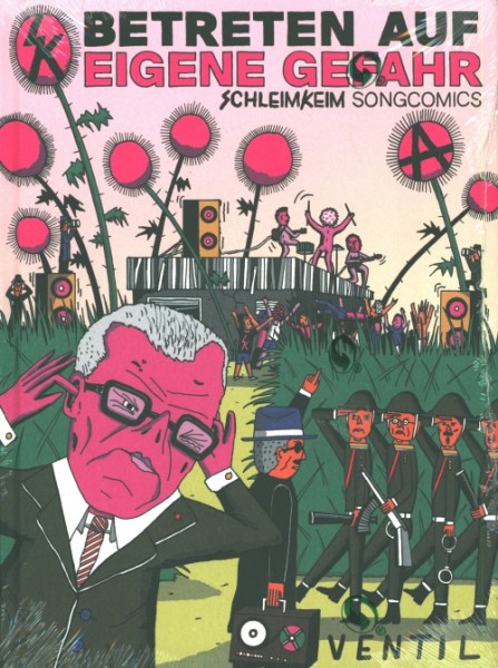 Betreten auf eigene Gefahr - Schleimkeim-Songcomics