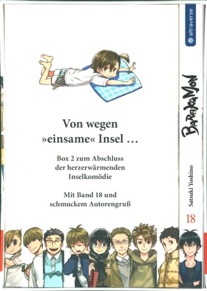 Barakamon 18 im Sammelschuber