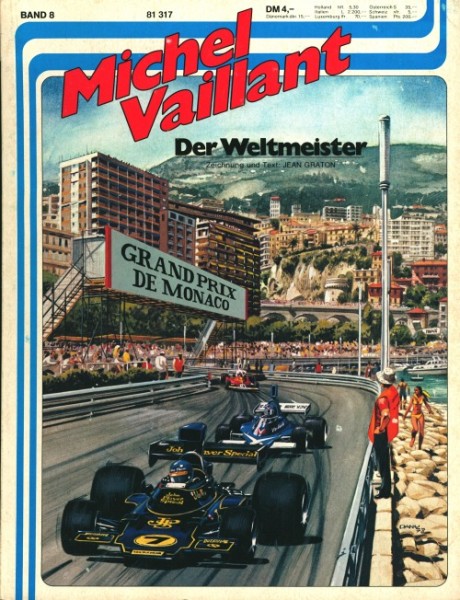 Michel Vaillant (Koralle, Br.) Nr. 6-13 kpl. (Z1)