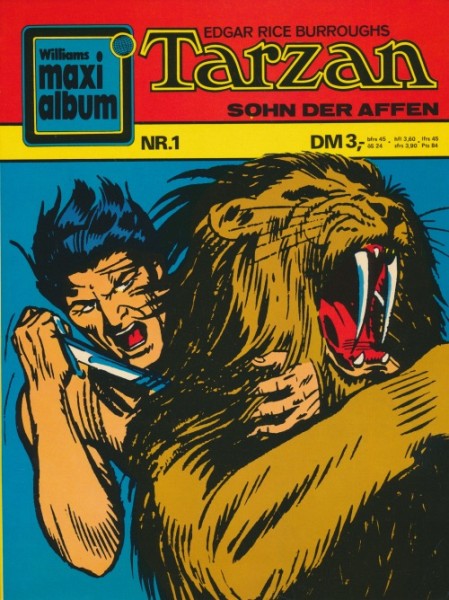 Williams Maxi Album (Williams, Br.) Tarzan Nr. 1
