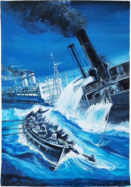 Originalzeichnung (1635) SOS